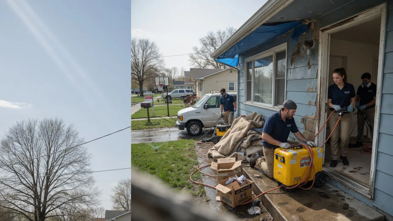Basement Flood Cleanup in Saint Francis, SD near me